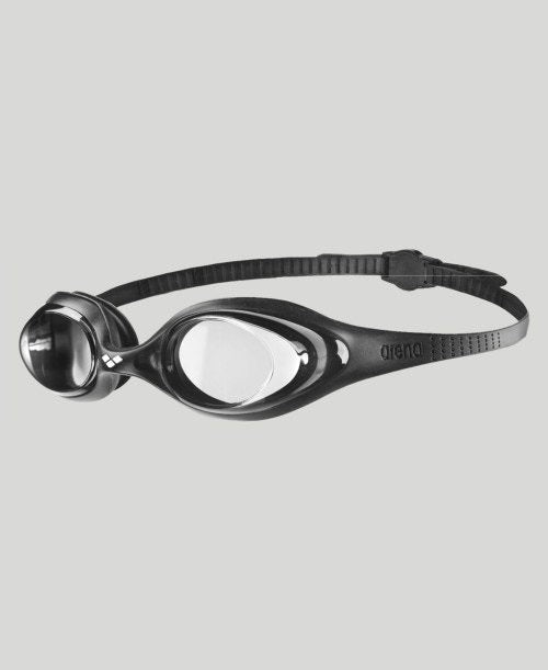 Arena, Spider Goggles Men Women Clear Black Black