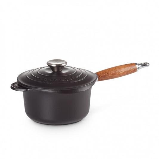 Le Creuset , Casserole with long wooden handle 18cm
