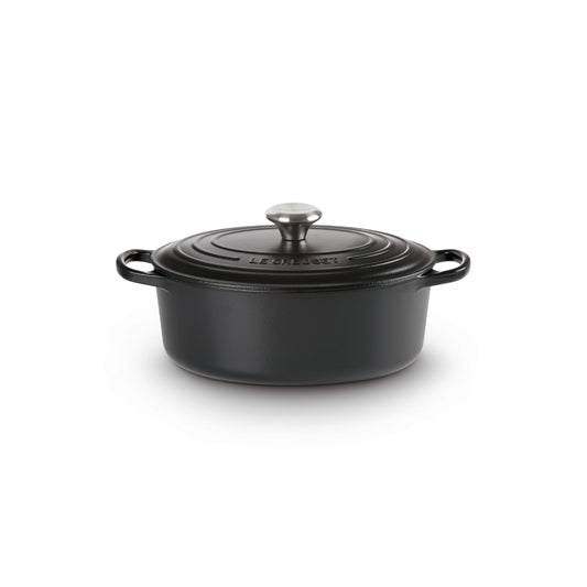Le Creuset , Cocotte Oval Evo 40cm, Black
