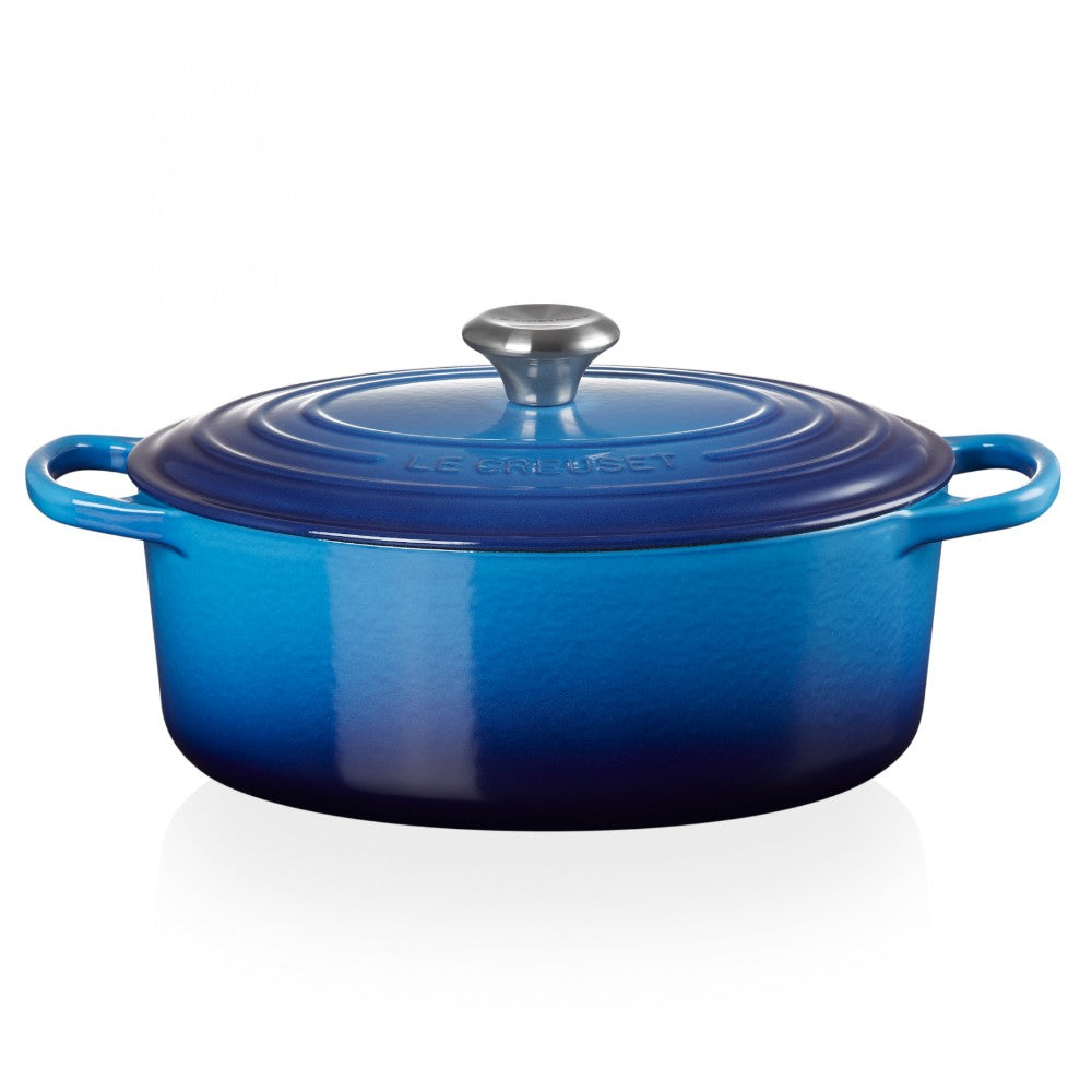 Le Creuset, Cazuela Ovale Evo 29cm Azure Blu