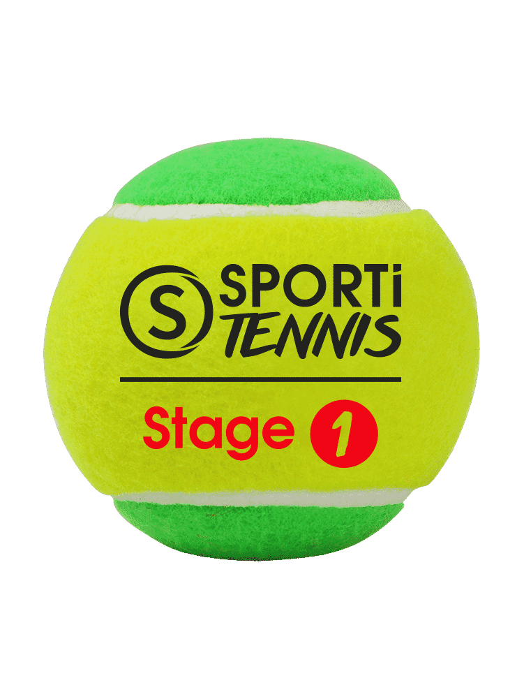 SPORTI PACKET OF 3 TENNIS BALLS STAGE 1
