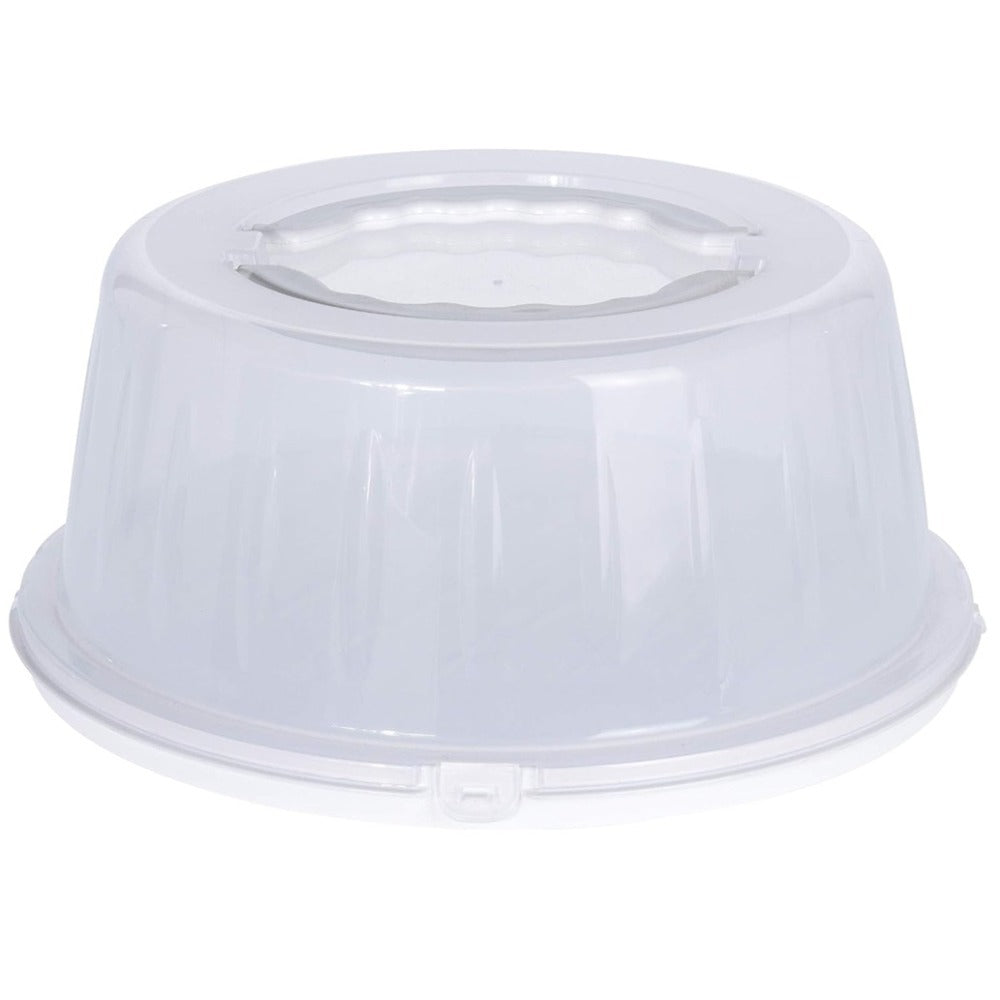 Round Cake Holder Serving Dome Polypropylene Transparent