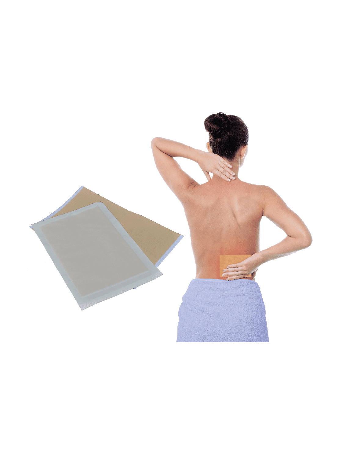 SPORTIFRANCE SET OF 6 HEAT PATCHES