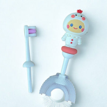 Kids Style 2-In-1 Fancy Doll Toothbrush