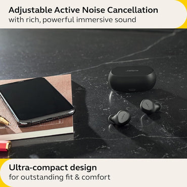 Jabra, Elite 7 PRO Titanium Black True Wireless Earbuds With Active Noise Cancellation