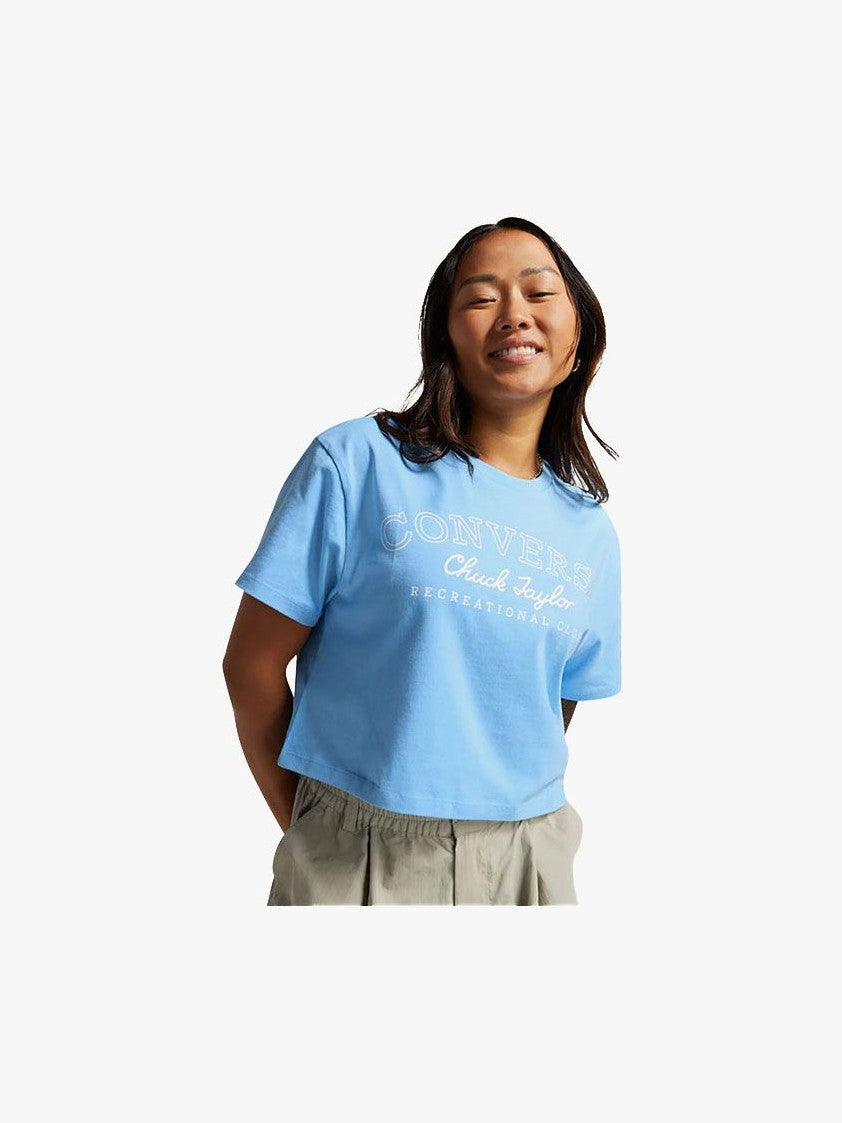 CONVERSE RETRO CHUCK CROPPED TEE