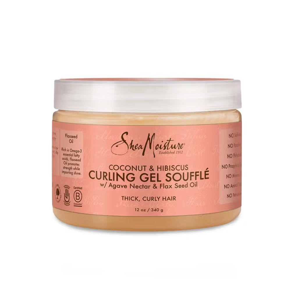 Shea Moisture, Coconut & Hibiscus Curling Gel Souffle