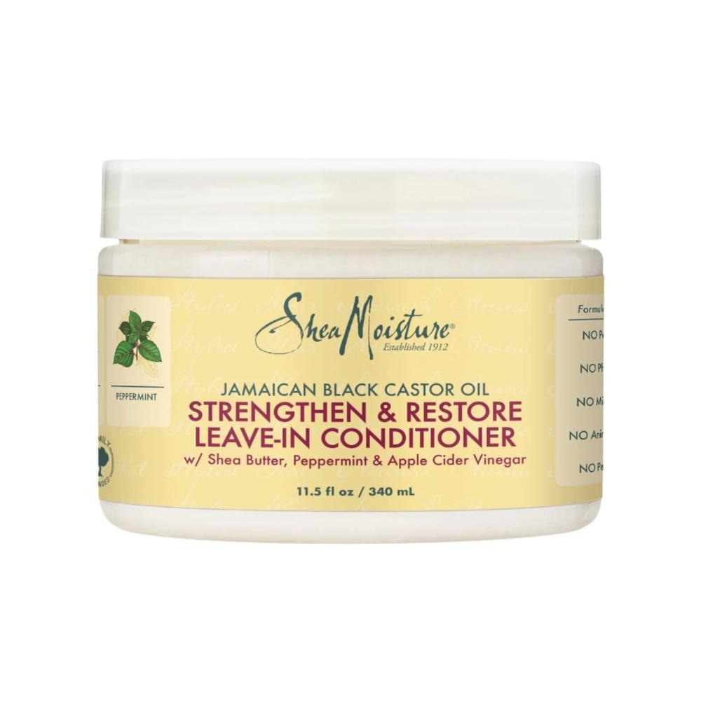 Shea Moisture, Jamaican Black Castor Oil Strengthen & Restore Leave-In Conditioner