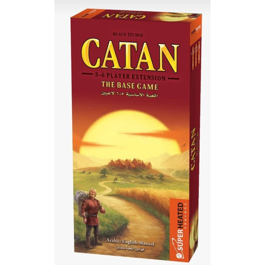 Catan Base Game 5-6 Players En/Ar