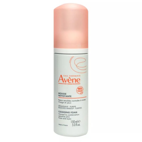 Avene, Mousse Nettoyante Demaquillante 150 Ml