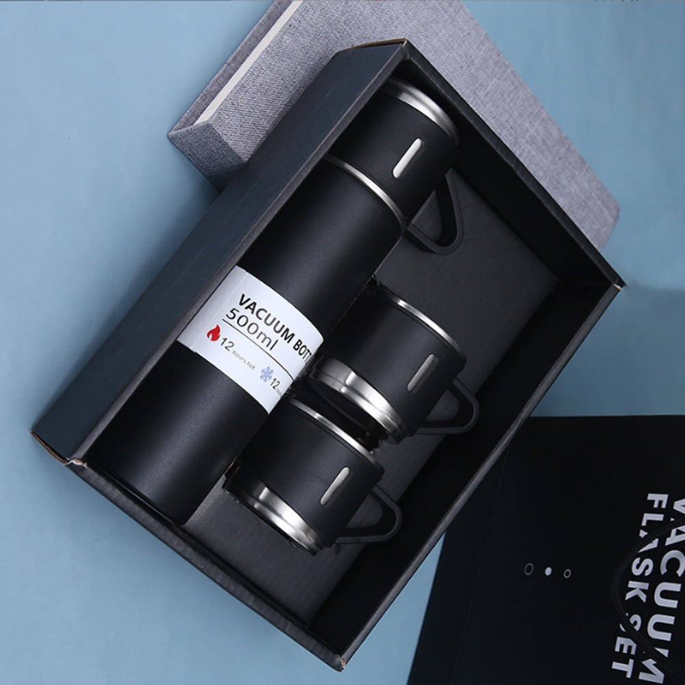 Cool Gifty, Double Wall Thermos Vacuum Set, Available in Different Colors