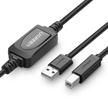 Ugreen, Active Cable Printer USB 2.0 A Super Speed, Available in Different Sizes