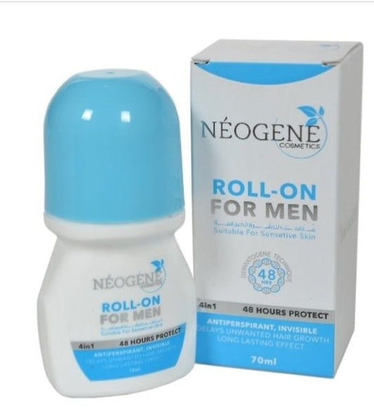 Neogene, Roll On For Men 4 In 1 70Ml