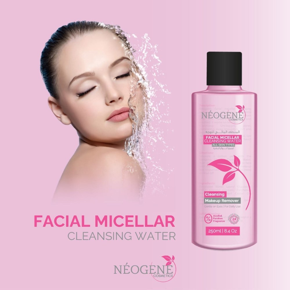 Neogene, Facial Micellar Cleansing Water 250 Ml