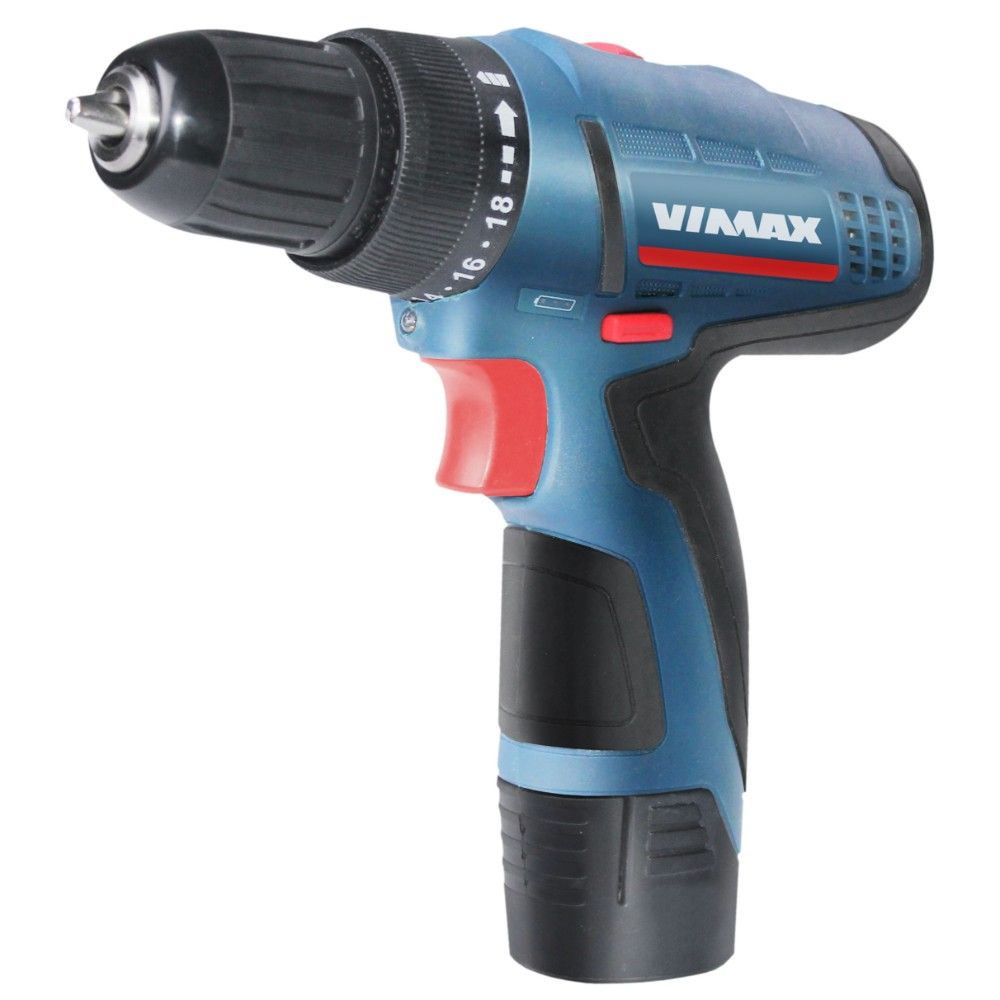 Vimax, Cordless Drill-Screwdriver 12 Volt