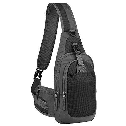 Mascube, Sling Bag With 2 Pockets 36X17Cm#Cpnj07-12/Bk Black