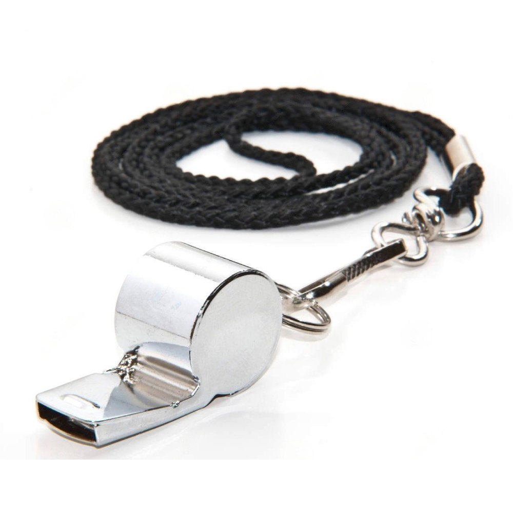 Sports Yours, Metal Referee Coach Whistle - Stainless Steel