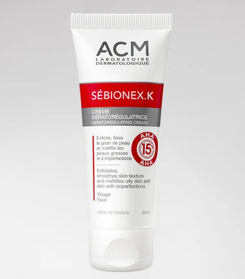 ACM, Sebionex K Cream Keratoregulatrice 40Ml