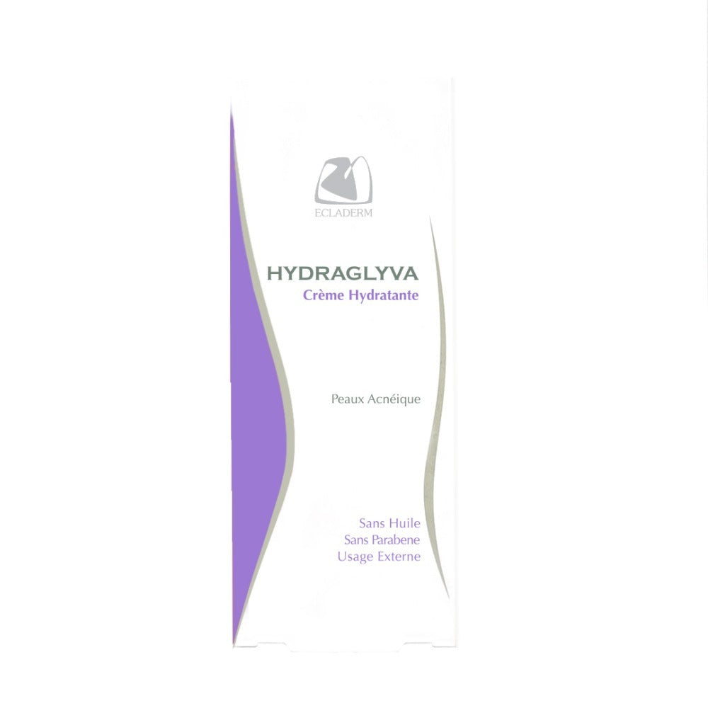 Ecladerm, Hydraglyva Facial Moisturizer | Acne-Prone Skin | 75 ml