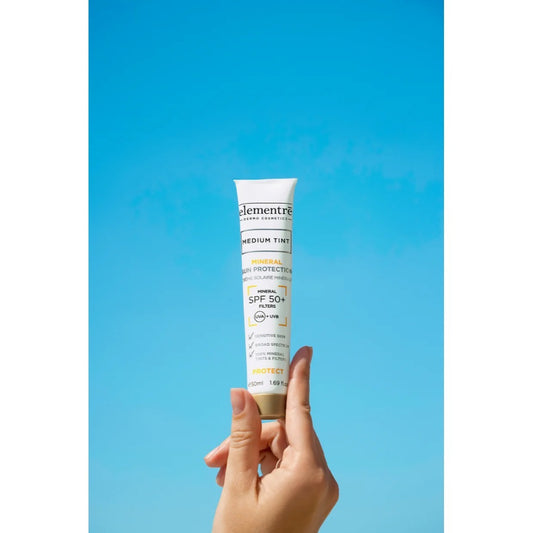 Elementre, Spf 50+ Mineral Sun Protection - Medium Tint