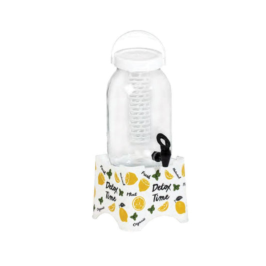 Herevin, Decorated Beverage Dispenser With Nfuser 3Lt, 137705-702