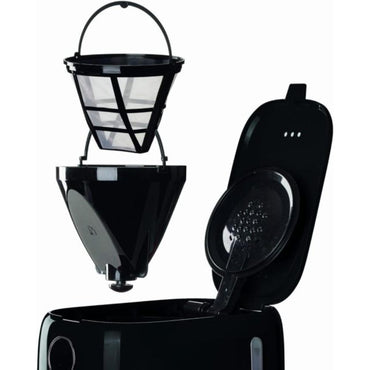 Ariete Moderna Drip Coffee, 900W, LCD Panel, Black, 1396/02