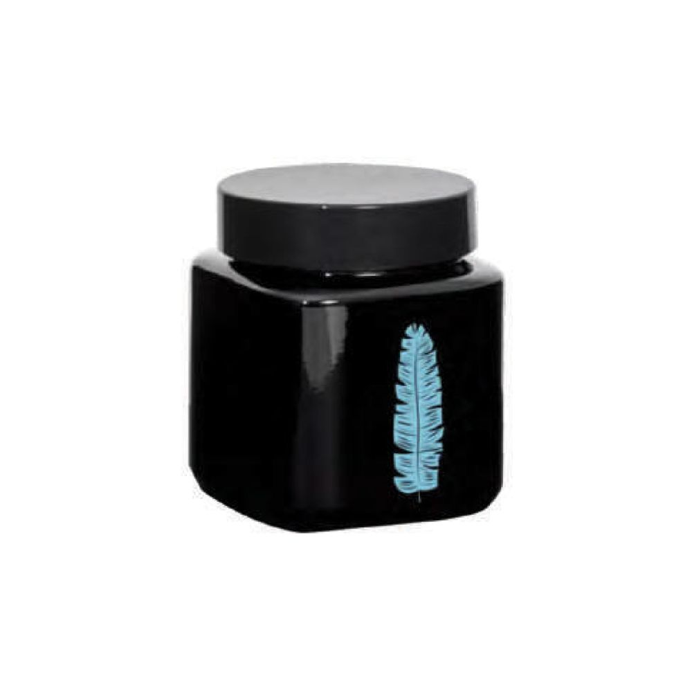 Herevin, Square Canister Blue Leaf 1Lt, 147010-139B