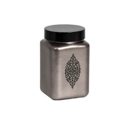 Herevin, Square Canister Metallic 1.5Lt Silver, 147015-129 Silver