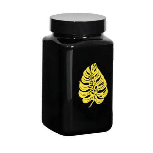 Herevin, Square Canister Yellow Leaf 2Lt, 147016-139Y