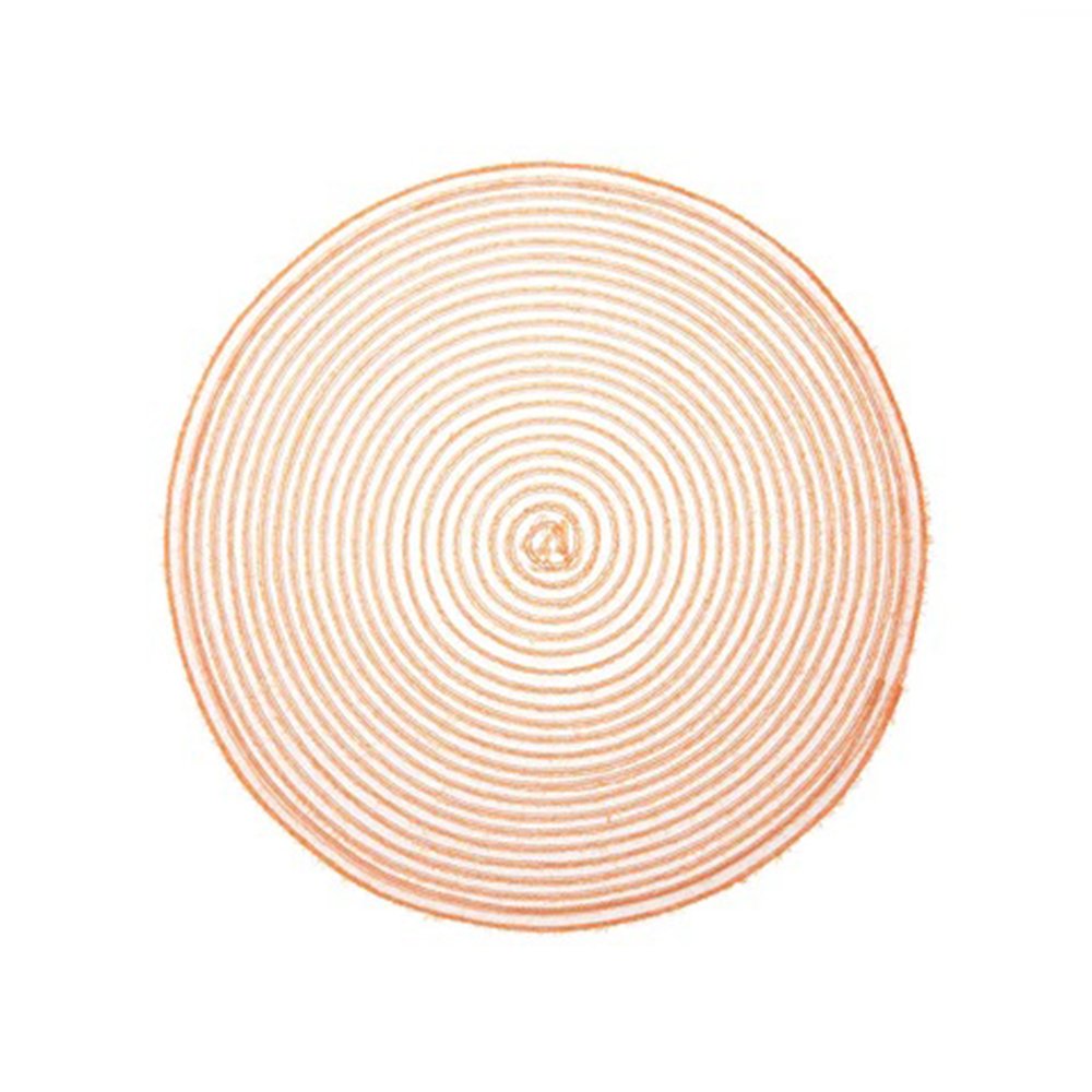 Karaca Home Sara Orange 2Pcs Place Mat Set, 153.01.01.4442
