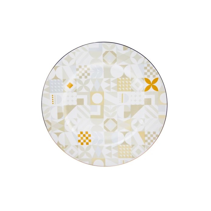 Karaca Lyria Porcelain Serving Plate 26cm, 153.03.06.5398