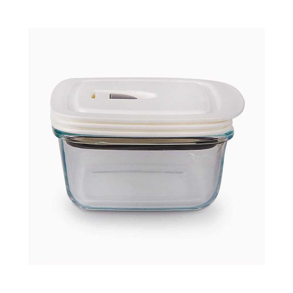 Karaca Cookplus White Storage Container Square 0.9L, 153.03.07.0418