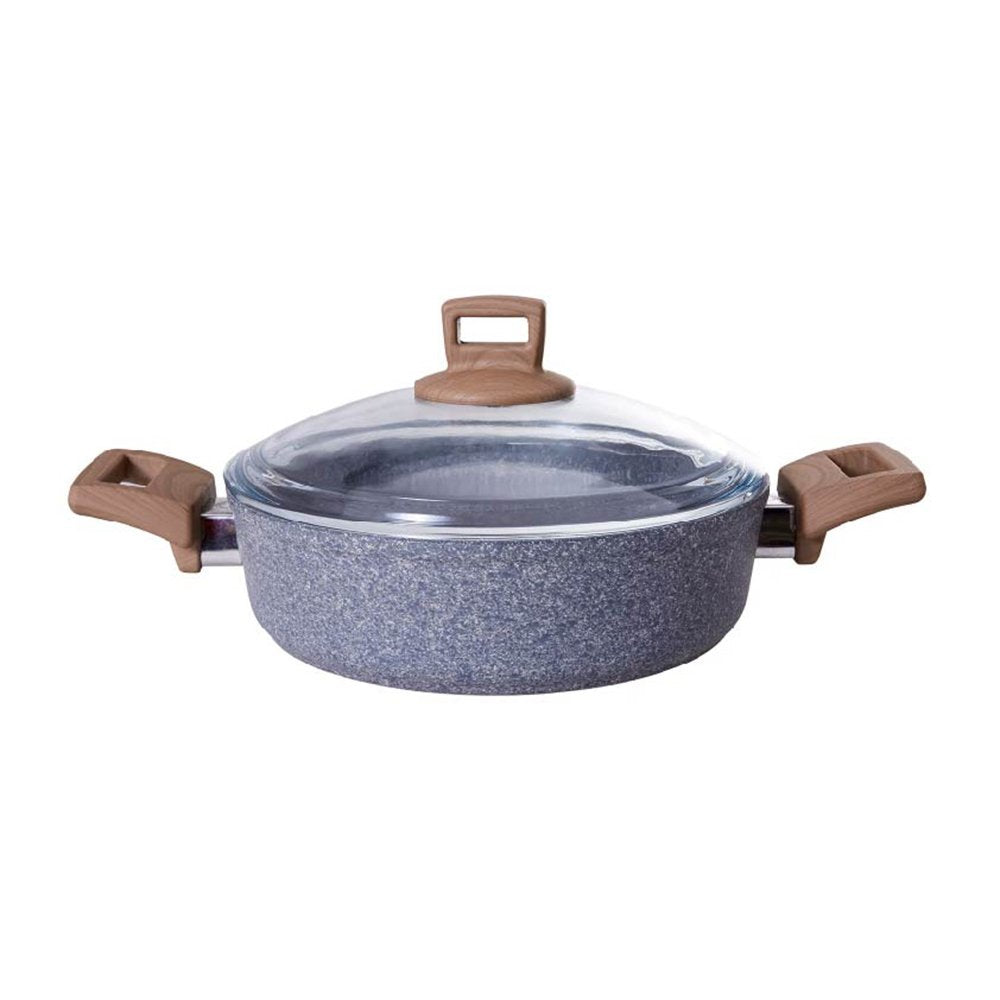 Karaca Silver Stone Bio Granite 24 cm Pot 2.6 Lt, 153.03.07.3668