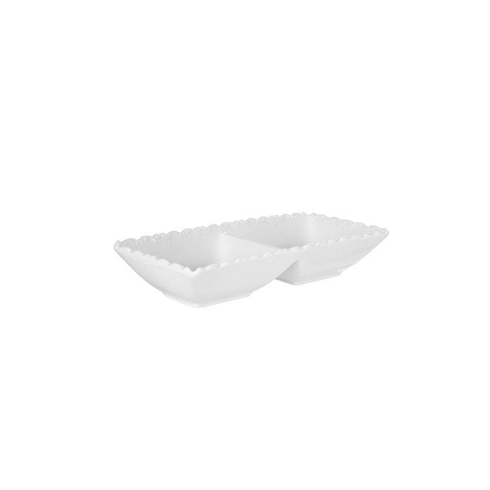 Karaca Ivy Porcelain 2Pcs Snack Bowl 19cm, 153.03.07.6160