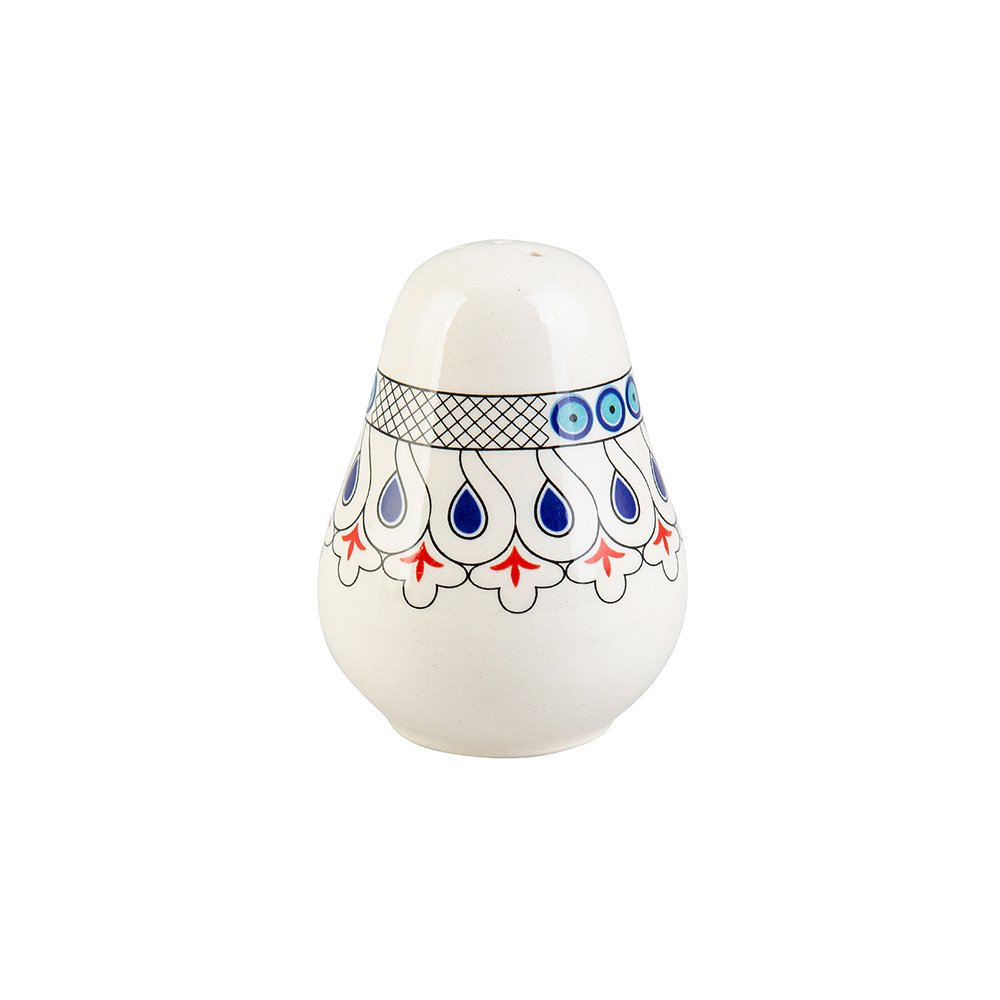 Karaca Mai Seljuk Collection Porcelain Salt Shaker, 30ML, Multicolorcolor, 153.03.07.9026