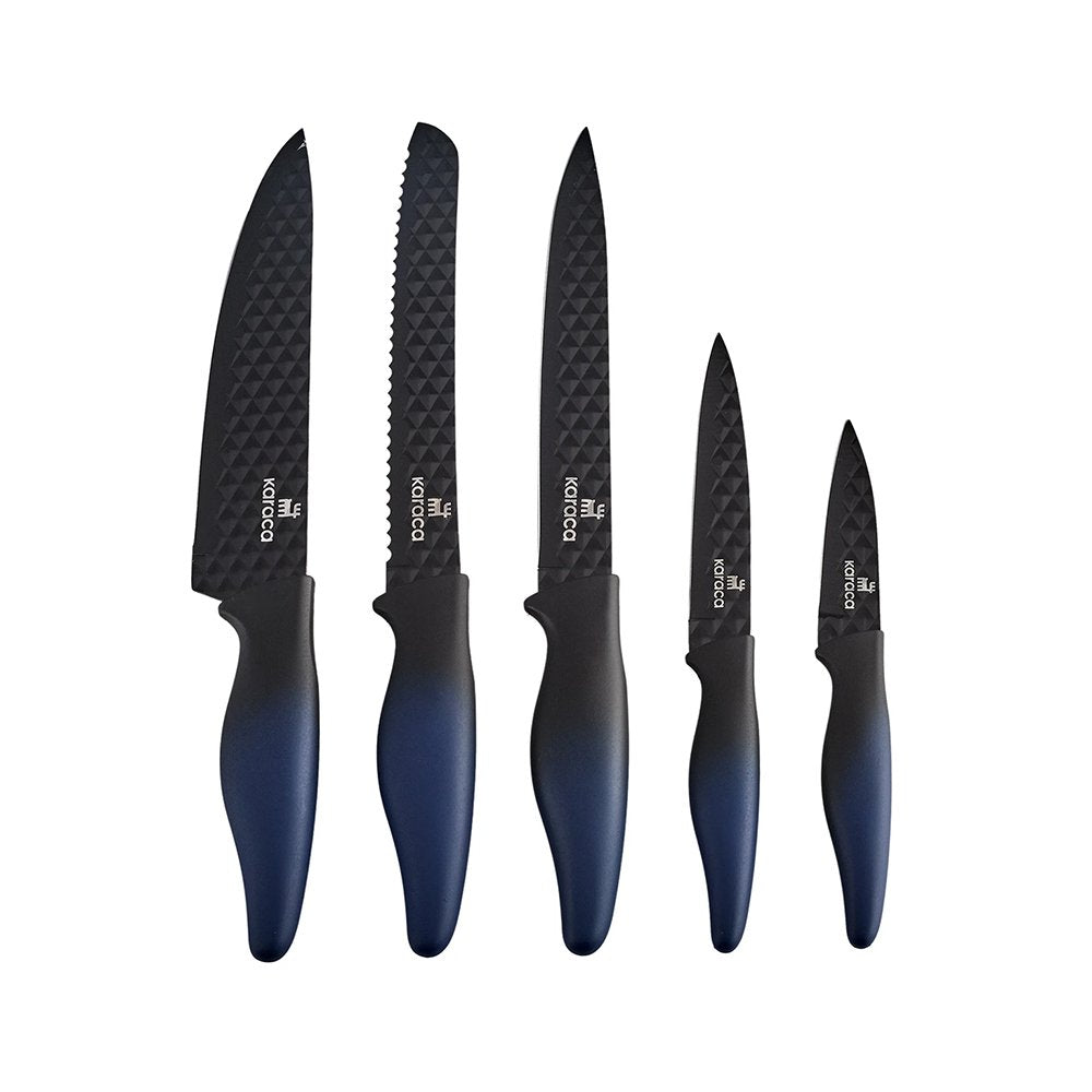 Karaca Theia Blue 5-Piece Knife Set, 153.03.09.0012
