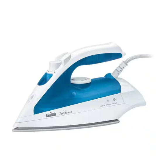 Braun, TexStyle 3 Steam Iron Blue, 2000W, TS340C