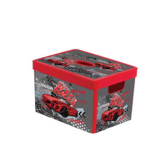 Herevin, Decorated Box Car 38X28X23Cm, 161490-014