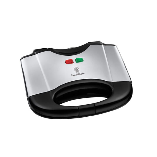 Russell Hobbs, Sandwich Maker, Non Stick Coating, Stainless Steel, Black, 17936-56