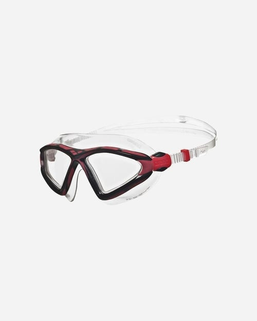 Arena, X-Sight 2 Clear-Clear-Red Goggles for Adults