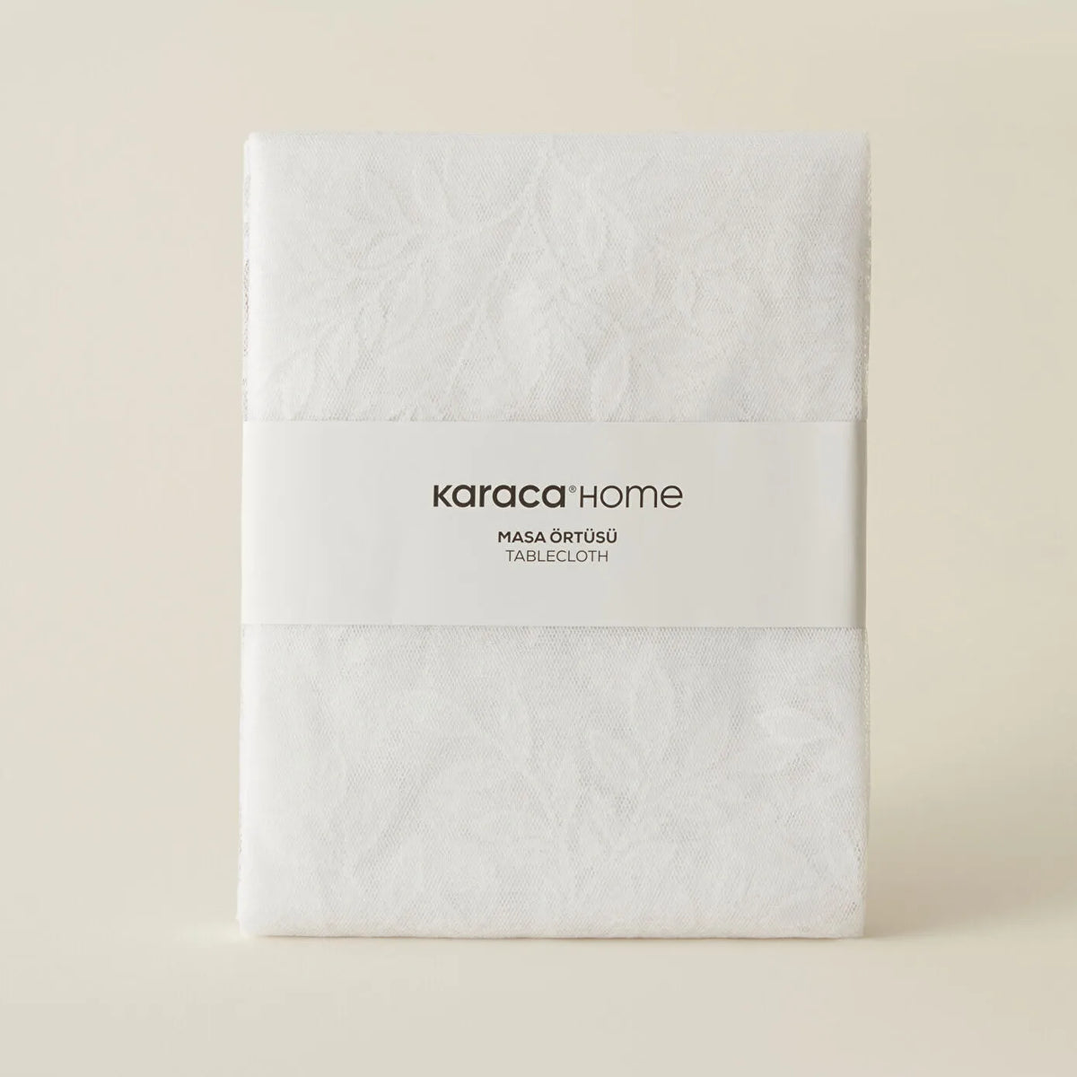 Karaca Home Hessa Tablecloth - White, 200.22.11.0397