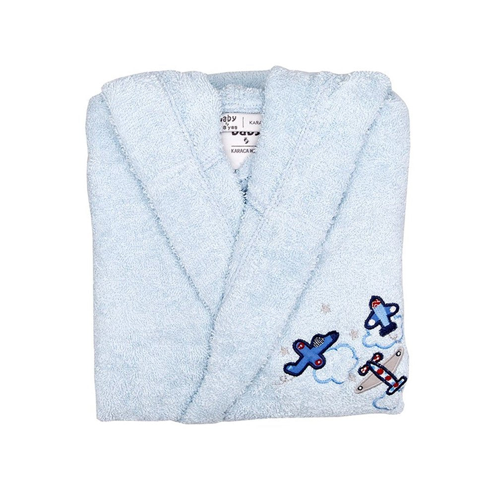 Karaca Home Airship 100% Cotton 4–6 Years Child Bathrobe, 200.16.01.0092