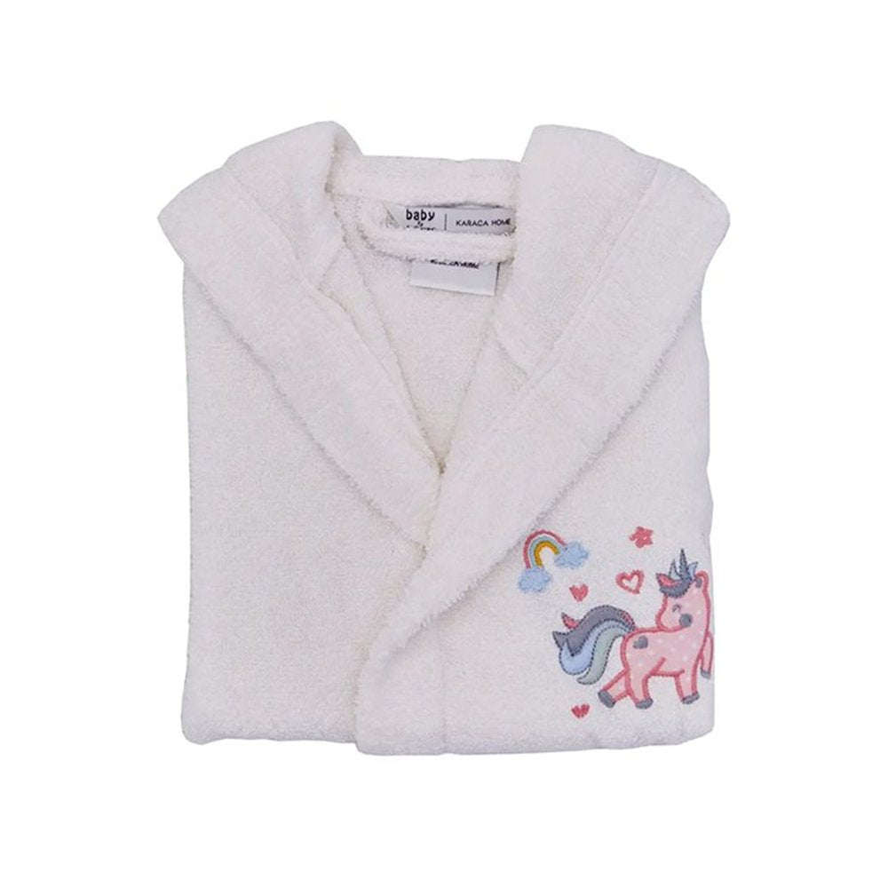 Karaca Home Digna 4-6 Years 100% Cotton Child Bathrobe, 200.16.01.0093