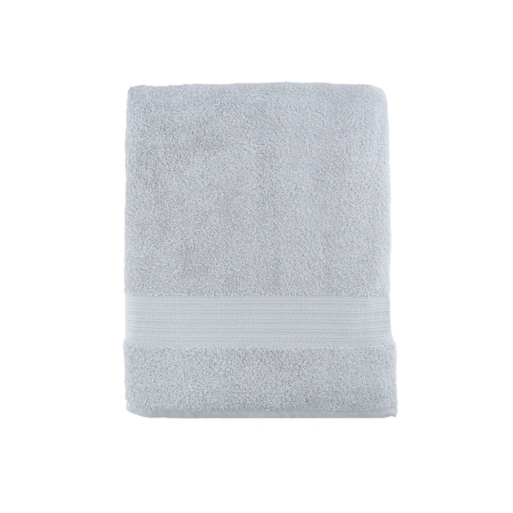 Karaca Home Back To Basic 100% Cotton Open Bath Towels 85x150cm Blue, 200.18.01.0220