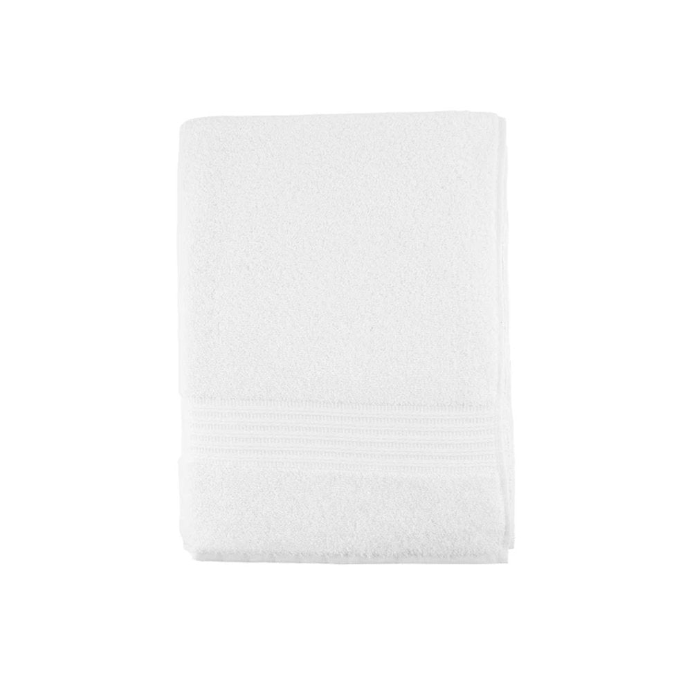 Karaca Home Back To Basic 100% Cotton Bath Towels 85x150cm White, 200.18.01.0221