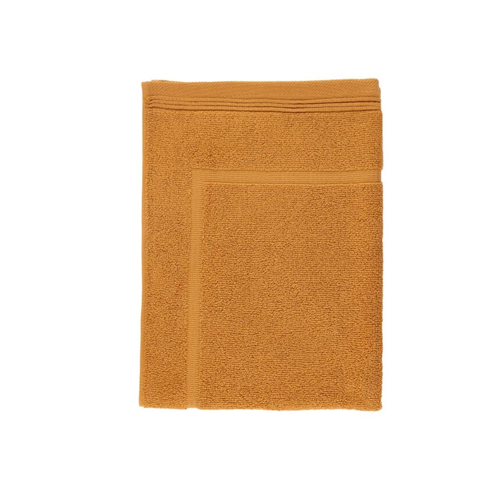 Karaca Home Back To Basic 100% Cotton Foot Towels 50x90cm Mustard, 200.18.01.0316