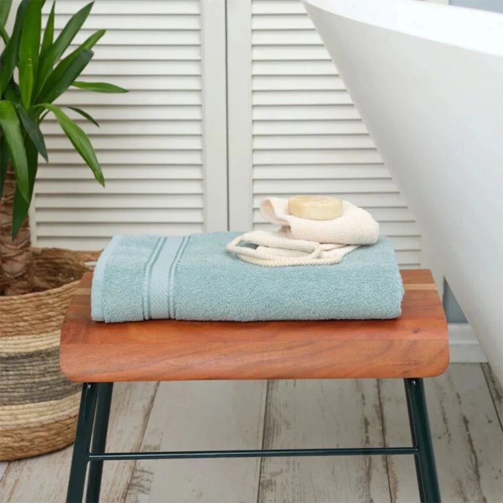 Karaca Home Daily Soft 100% Cotton Bath Petrol Towels 70 x 140 cm, 200.20.01.0307