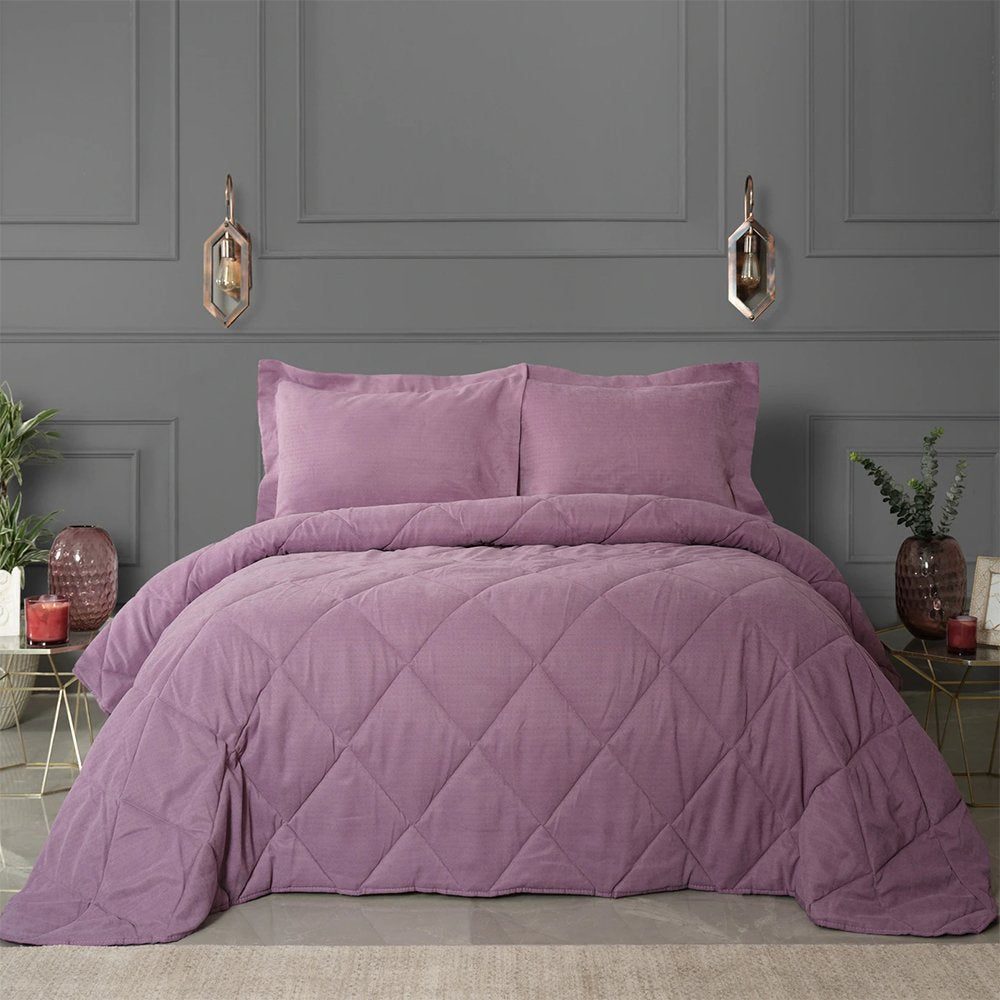 Karaca Home Glaze Rose Private Double Comfort Set, 200.20.01.0579