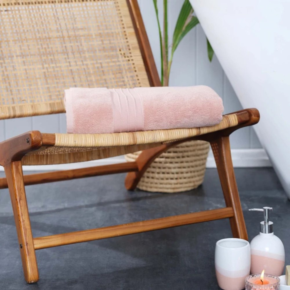 Karaca Home Aquasoft Pink 100% Cotton Bath Towel 85 x 150 cm, 200.20.01.0655