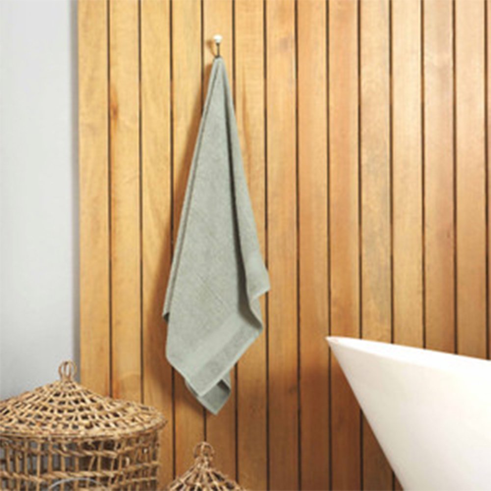 Karaca Home Dielle Recycle 100% Cotton Bath Towels 50x90cm Green, 200.20.01.0672
